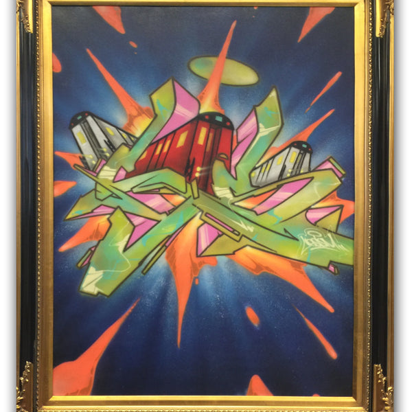 CES ONE  - "Train" Painting