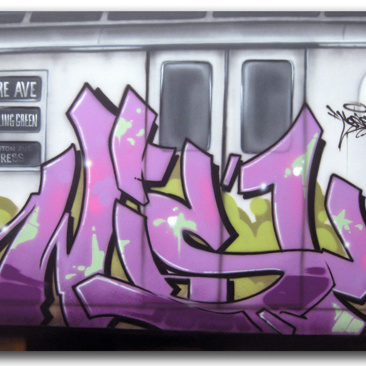 CES ONE "Wish Train" Painting