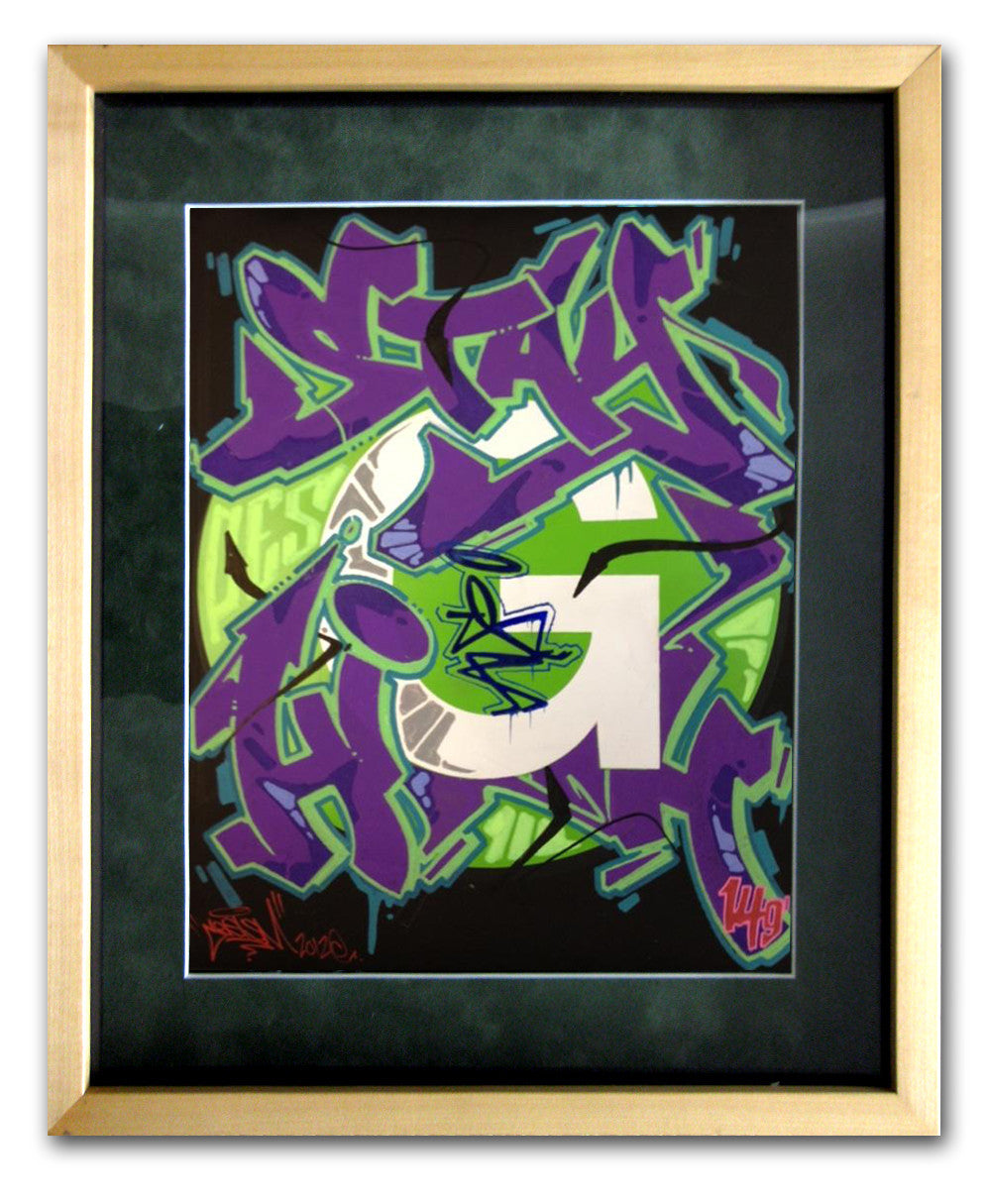 CES ONE -  "Stayhigh" Painting