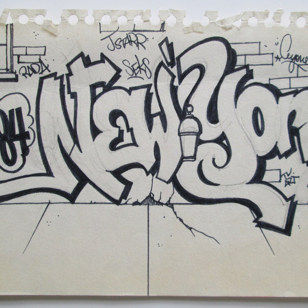 CEY -  "New York"  Drawing 1984
