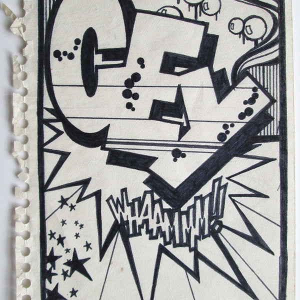 CEY -  "WHAAMMM!!"  Drawing 1983