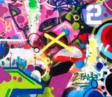 COPE2 "2 Fame" 43" x 53" Painting