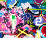 COPE2 "2 Fame" 43" x 53" Painting