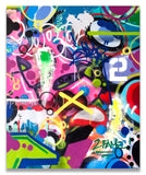 COPE2 "2 Fame" 43" x 53" Painting