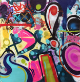 COPE2  "Untitled  "42.5" x 43" Painting