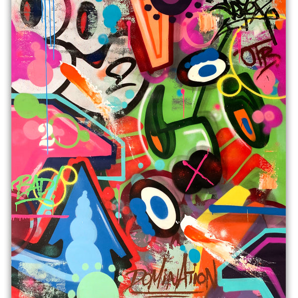 COPE2 "Domination" 50"x60" Painting