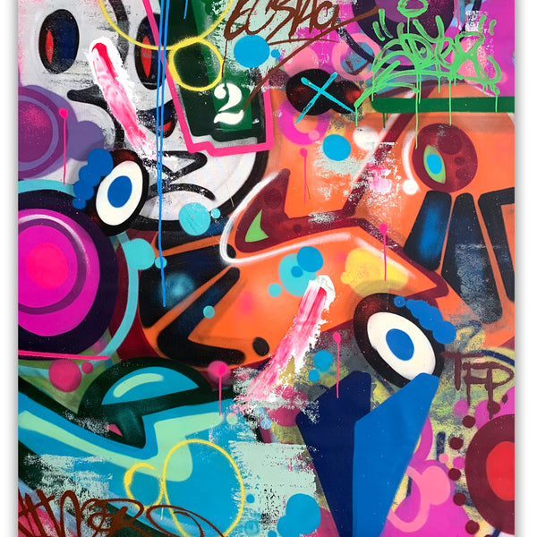 COPE2 "COPE2" 50"x60" Painting