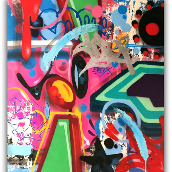 COPE2 - "BRONX "  39" x 42" Painting