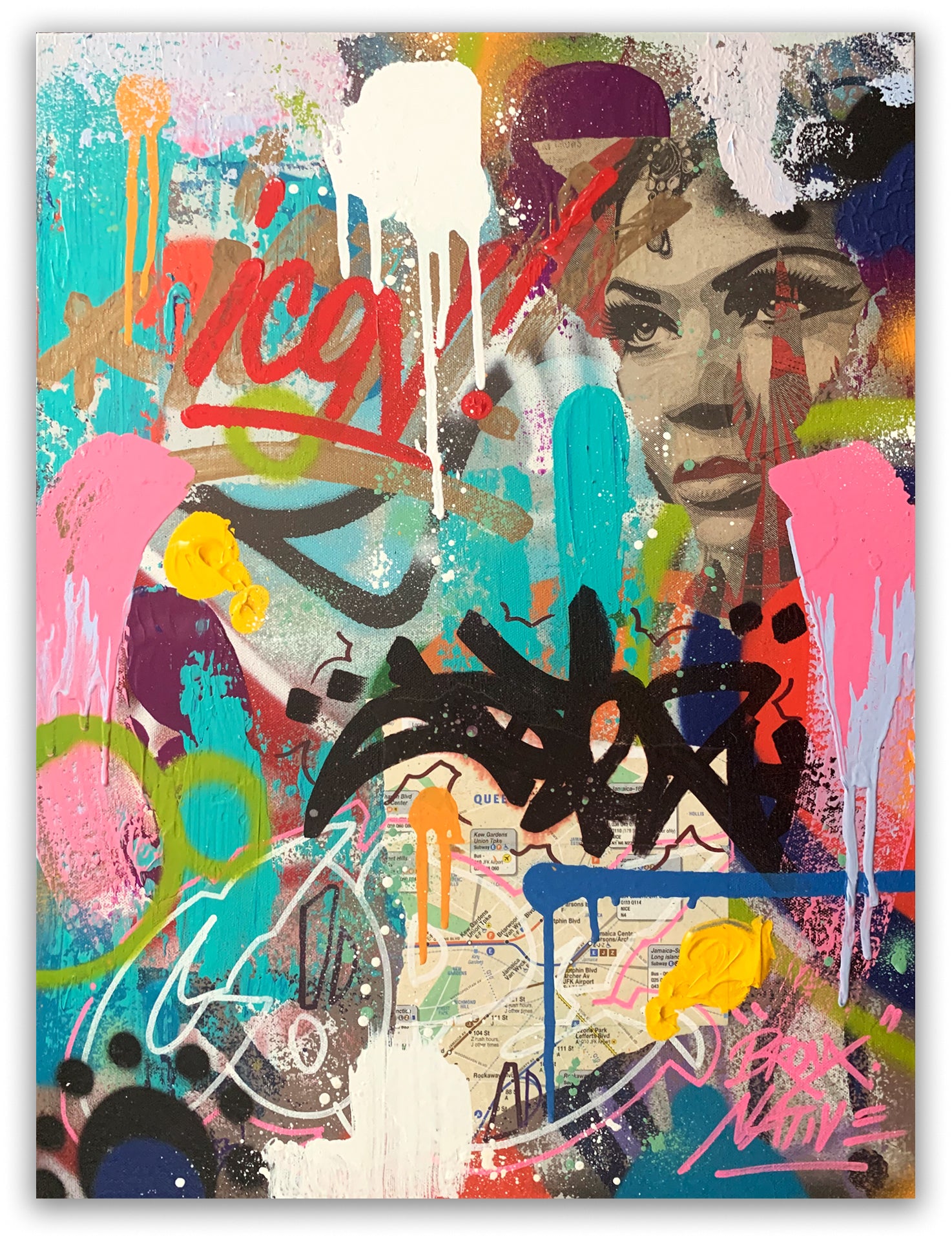 COPE2 "ICON" 18"x24" Painting