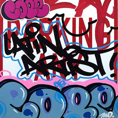 COPE 2 -  "Bronx King" No Parking Sign