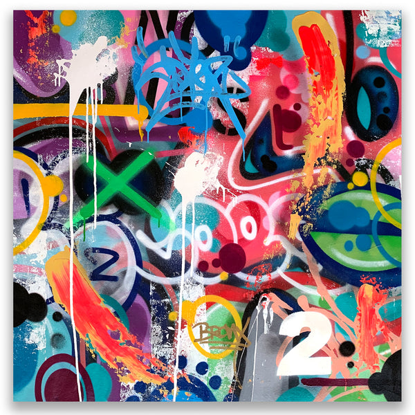 COPE2 "BRONX" 44" x 43"