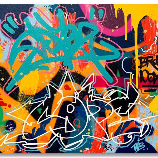 COPE2  "Bronx Icon" Painting