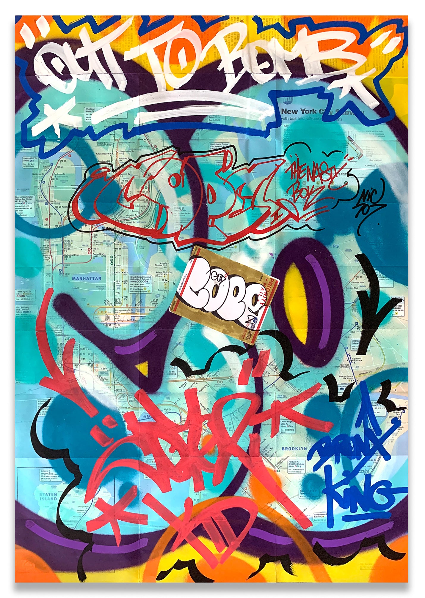 COPE2 - "Out To Bomb" NYC Map
