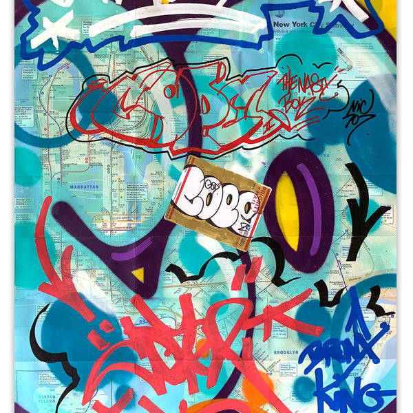 COPE2 - "Out To Bomb" NYC Map