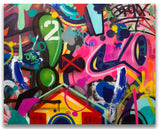 COPE2 "Bronx" 45" x 56" Painting