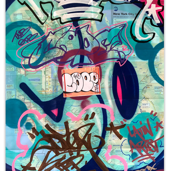 COPE2 - "Kingz Destroy" NYC Map