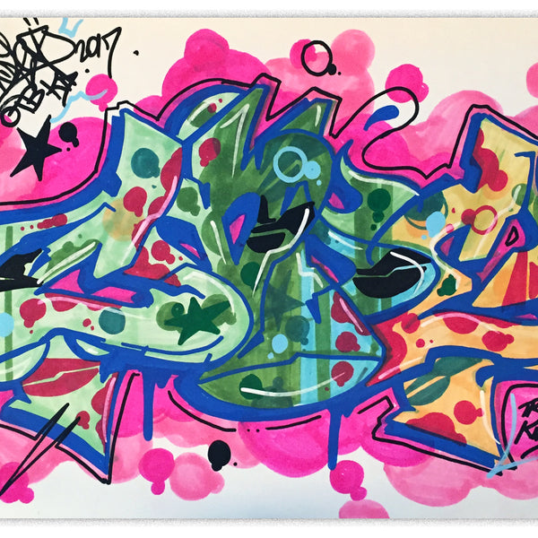 COPE 2 - "True King" Black Book Drawing