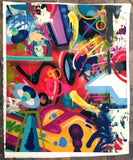 COPE2 "Energy" 40" x 50" Painting