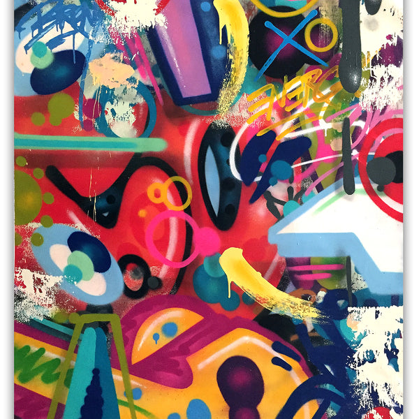 COPE2 "Energy" 40" x 50" Painting