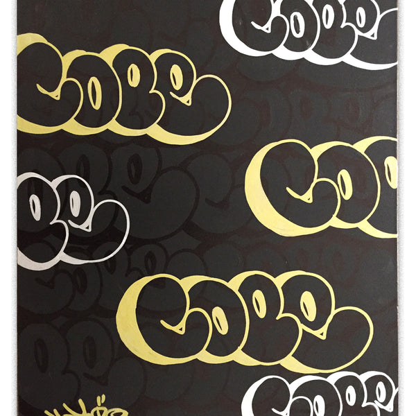 COPE2  "GOLD2 " 30" x 24" Painting