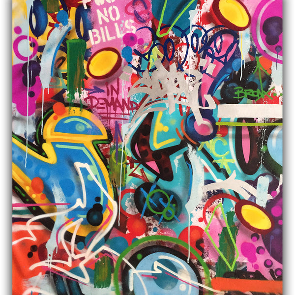 COPE2 "In Demand "54" x 63" Painting