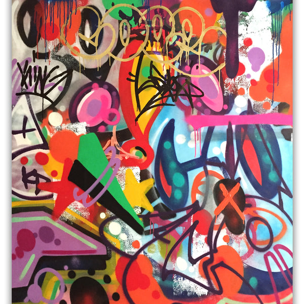 COPE2 "King" 60" x 54" Painting