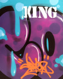 COPE2 - "King" 24" x 30" Painting