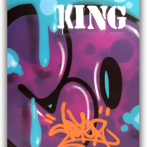 COPE2 - "King" 24" x 30" Painting