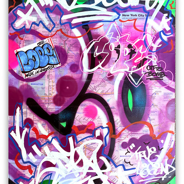 COPE2 - "Kingz Destroy" NYC Map