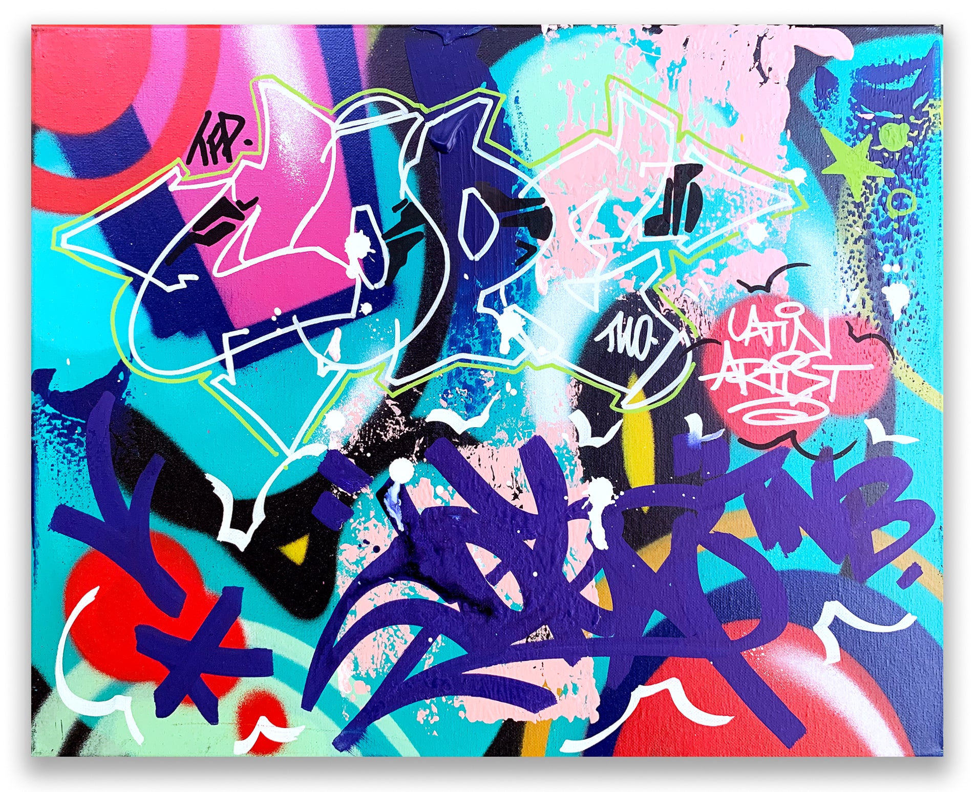 COPE2  "Latin Artist" Painting