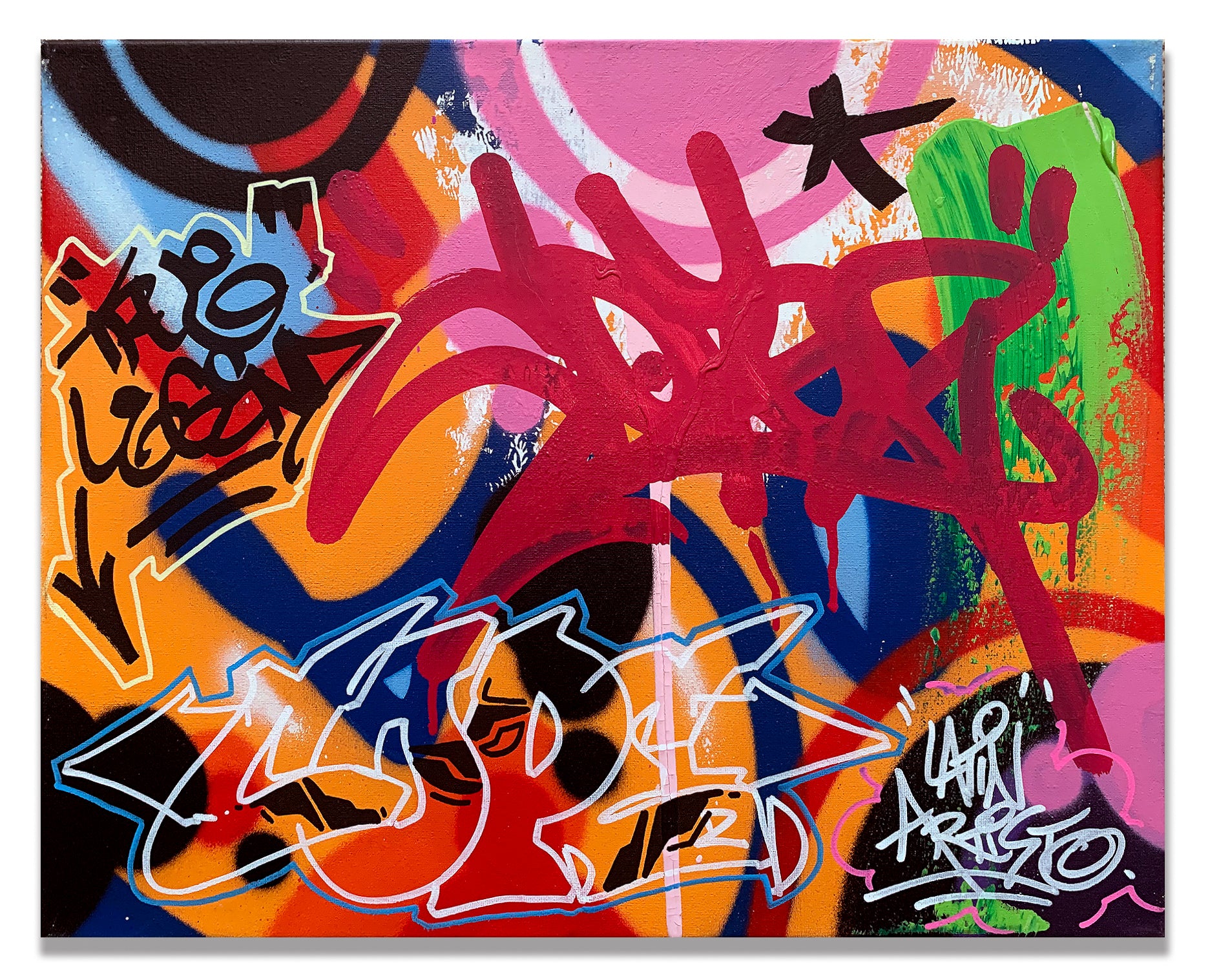 COPE2  "Latin Artist" Painting