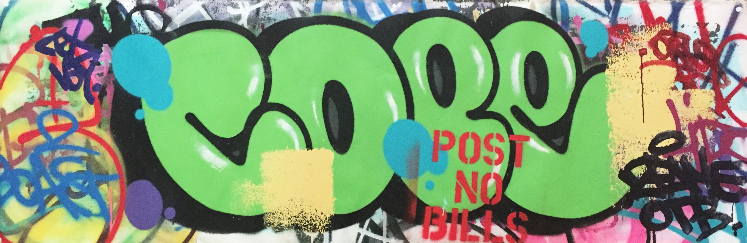 COPE2   "Post No Bills" Painting