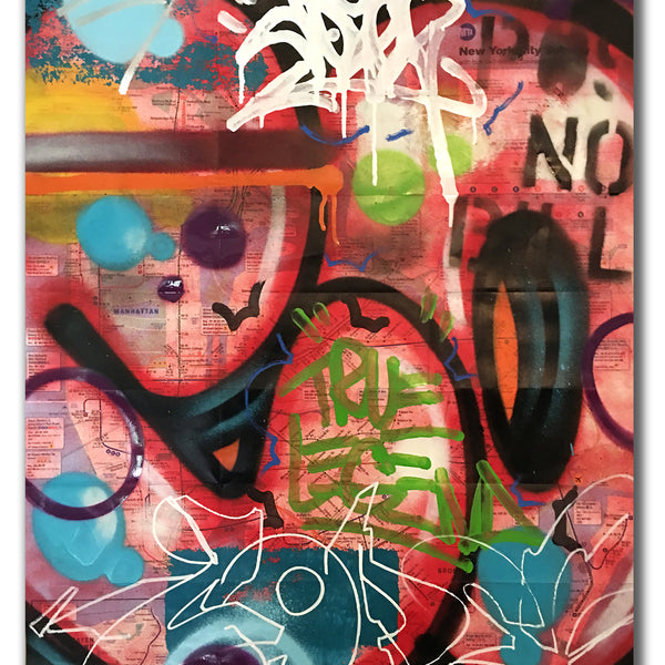 COPE 2 -  "True Legend" NYC Subway Map