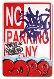 COPE 2 - "Red Classic Bubble 36" No Parking Sign