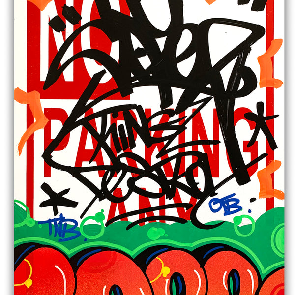 COPE 2 - "Kingz Destroy" No Parking Sign
