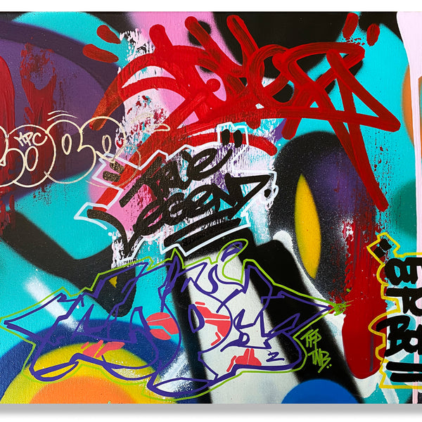 COPE2  "Out to Bomb" Painting