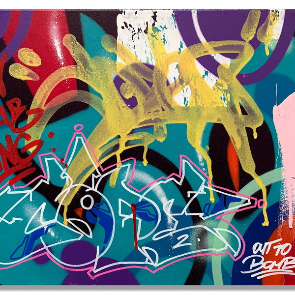 COPE2  "Out top Bomb " Painting