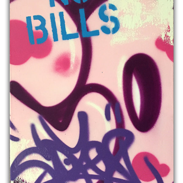 COPE2 - "Post No Bills Pink" Painting