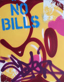 COPE2  "Post No Bills Yellow" Painting