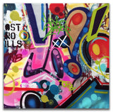 COPE2  "Post No Bills "42.5" x 43" Painting