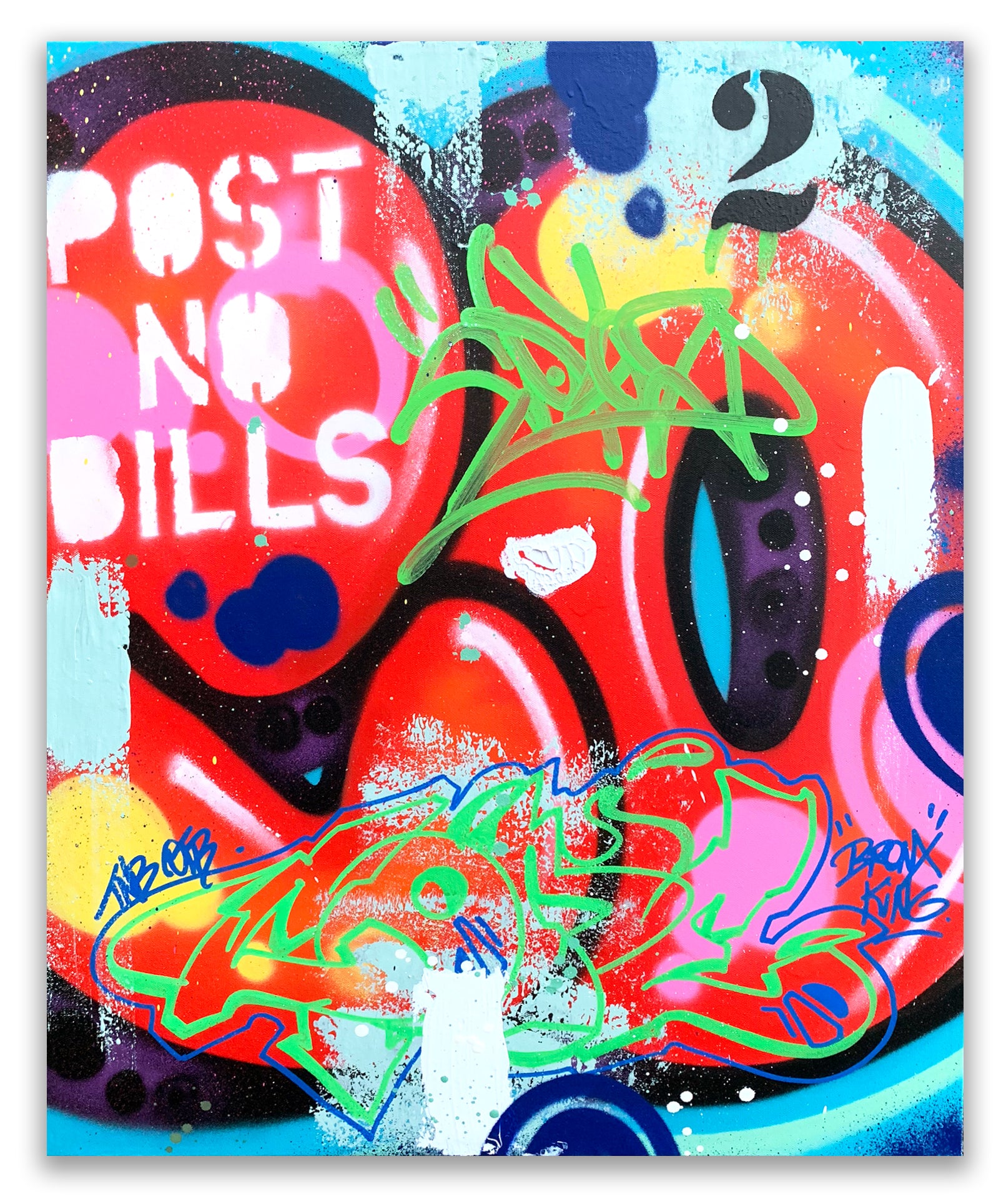 COPE2  "Post No Bills" Painting