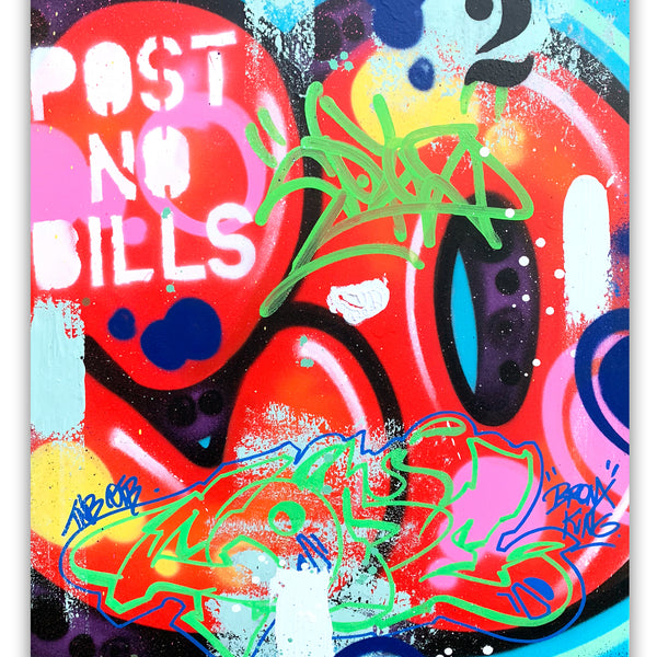 COPE2  "Post No Bills" Painting
