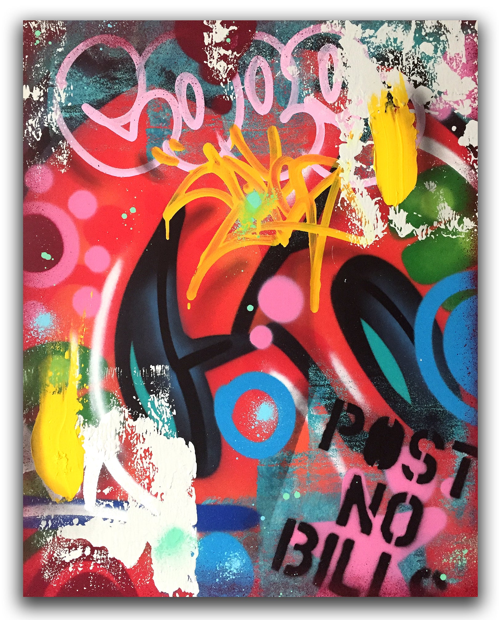 COPE2 - "Post No Bills" Painting