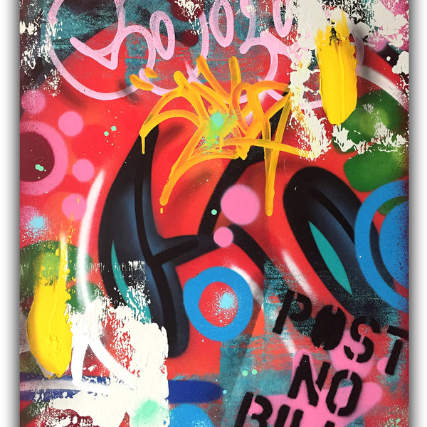 COPE2 - "Post No Bills" Painting
