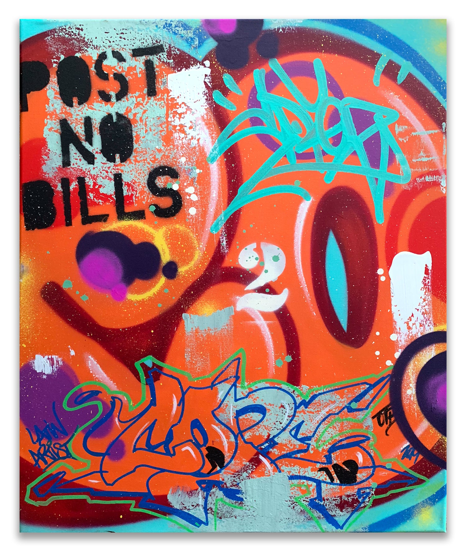 COPE2  "Post No Bills" Painting