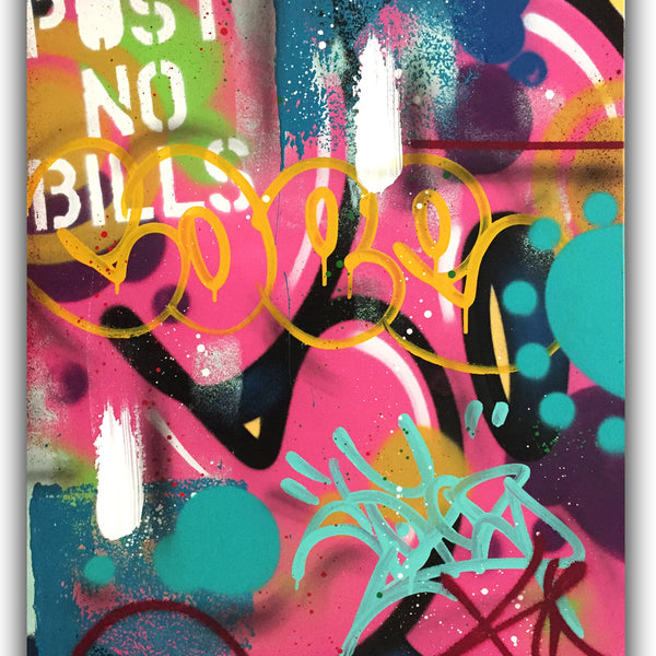 COPE2 - "Post No Bills" Painting