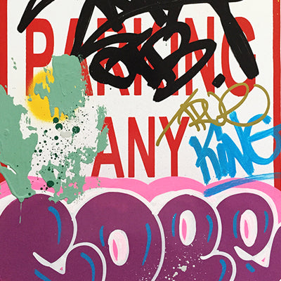 COPE 2 - "Classic Bubble" No Parking Sign