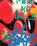COPE2 - "Post No Bills Red" Painting