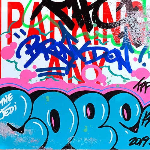 COPE 2 - "Bronx Don" No Parking Sign