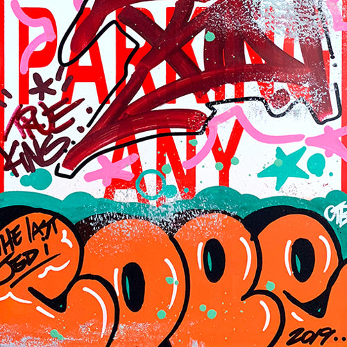 COPE 2 - "The Last Jedi" No Parking Sign